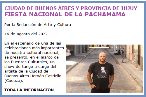 PACHAMAMA Y TANGO